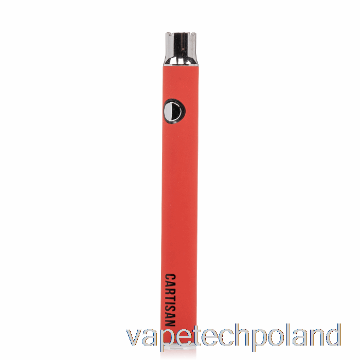 Vape Tech Poland Cartian Przycisk Vv 400 510 Bateria Czerwona